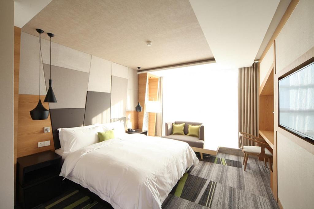 Двухместный (Номер Bamboo Comfort) отеля Beijing Qianyuan Hotel, Пекин