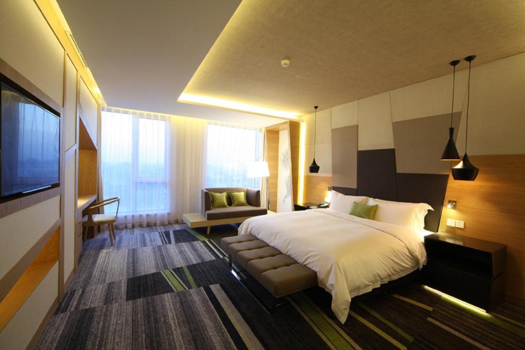 Двухместный (Номер Делюкс Bamboo) отеля Beijing Qianyuan Hotel, Пекин