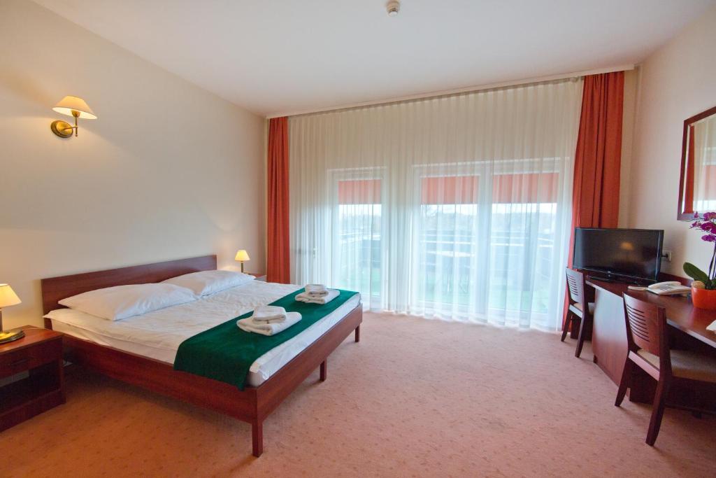 Двухместный (Двухместный номер Делюкс с 1 кроватью или 2 отдельными кроватями) отеля Hotel Kameralny, Кельце