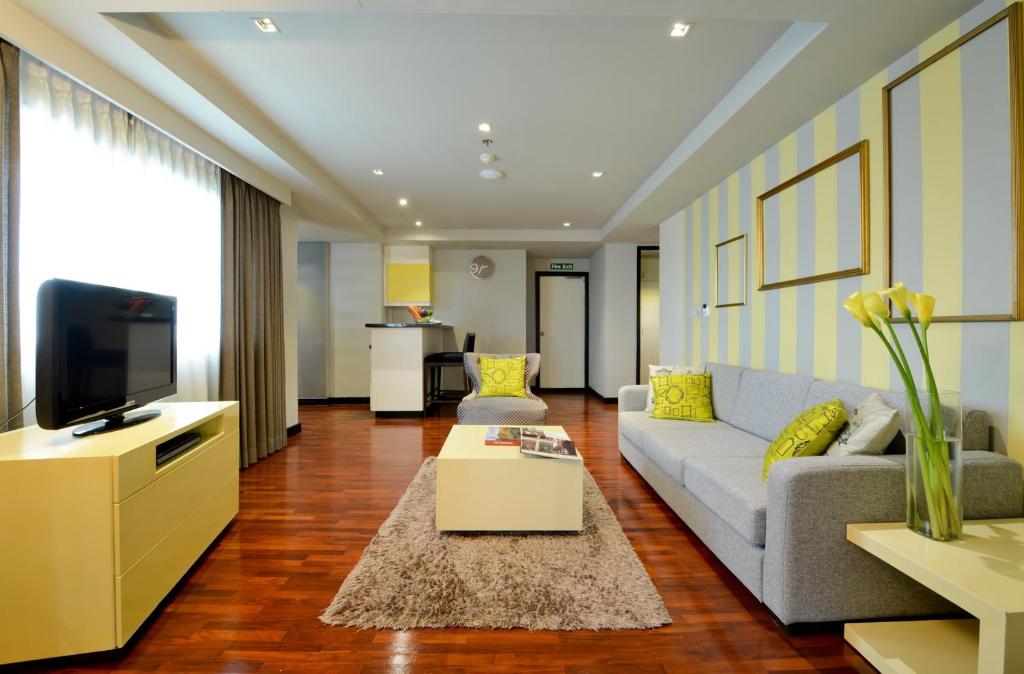 Сьюит (Люкс «Премьер») апарт-отеля Abloom Exclusive Serviced, Бангкок