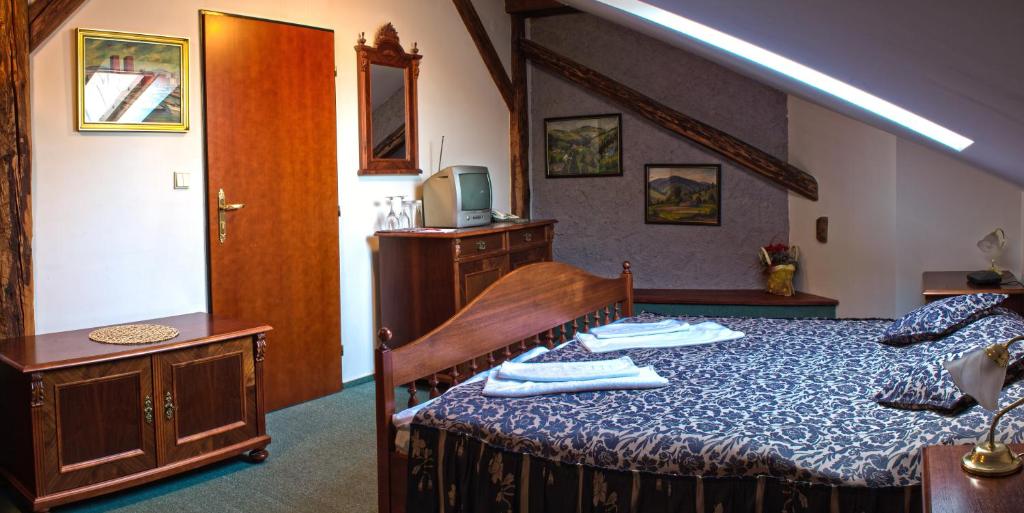 Двухместный (Двухместный номер с 1 кроватью) отеля Zlatá Stoupa, Кутна-Гора