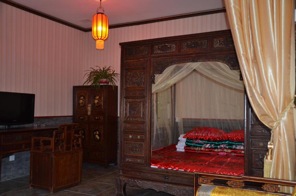 Сьюит (Mainland Chinese Only-Chinese-style Deluxe Suite), Qianmen Courtyard Hotel