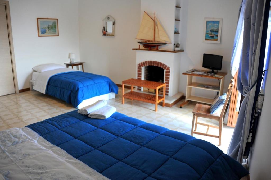 Апартаменты (Апартаменты с 1 спальней и видом на море) отеля La Muraglia, Бари