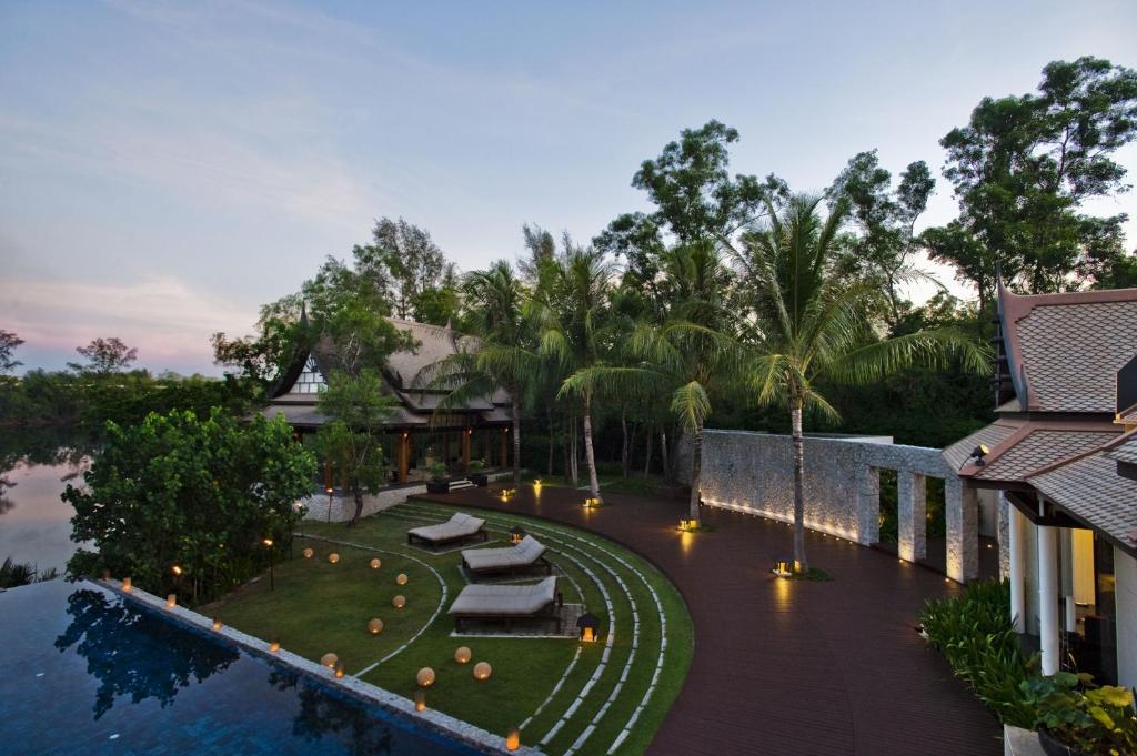 Вилла (Вилла с 3 спальнями и частным двойным бассейном), Banyan Tree Phuket