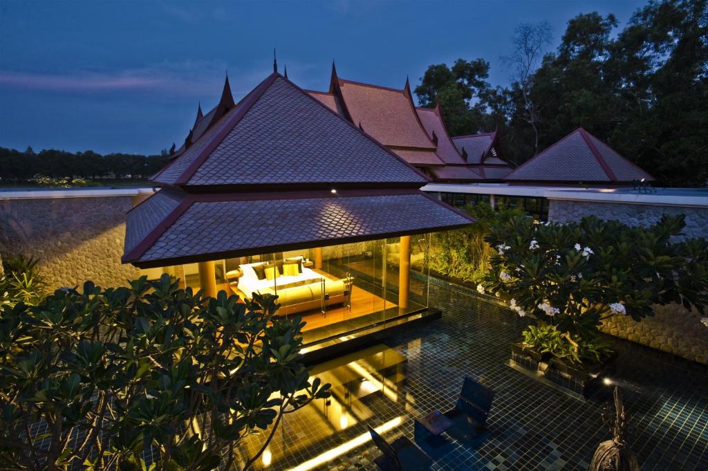 Вилла (Вилла с 3 спальнями и частным двойным бассейном), Banyan Tree Phuket