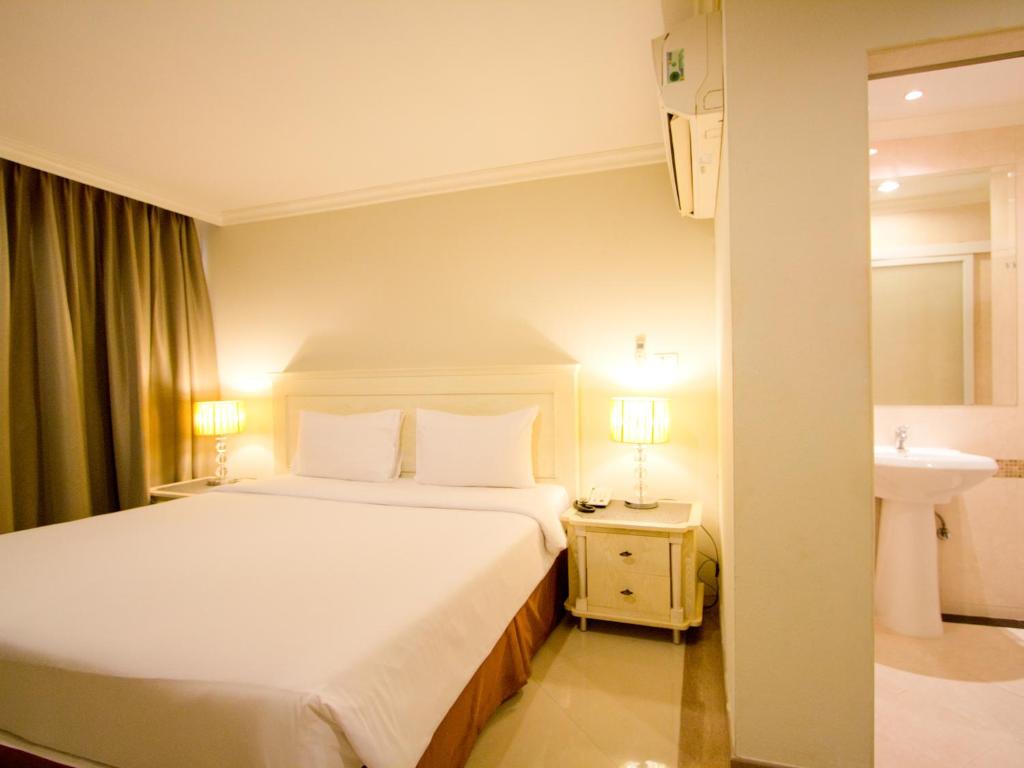 Двухместный (Стандартный двухместный номер с 1 кроватью) апарт-отеля LK Mansion, Паттайя