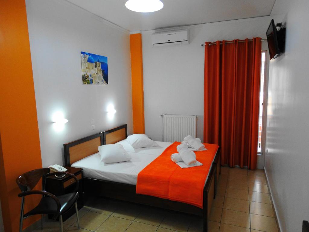 Двухместный (Двухместный номер эконом-класса с 1 кроватью или 2 отдельными кроватями) отеля Faros I, Пирей