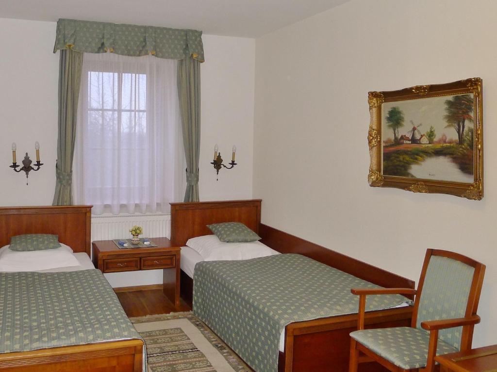 Двухместный (Двухместный номер с 2 отдельными кроватями) отеля Nosal, Прага