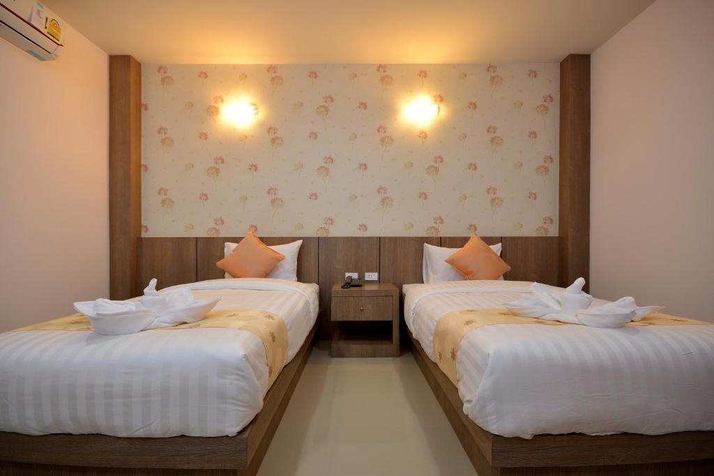 Двухместный (Стандартный двухместный номер с 2 отдельными кроватями) отеля Goodhome@Udonthani, Удонтхани