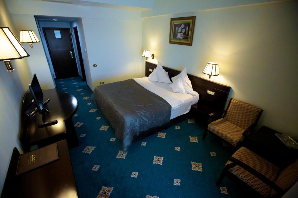 Двухместный (Двухместный номер с 2 отдельными кроватями) отеля Hotel Delta 4, Тулча