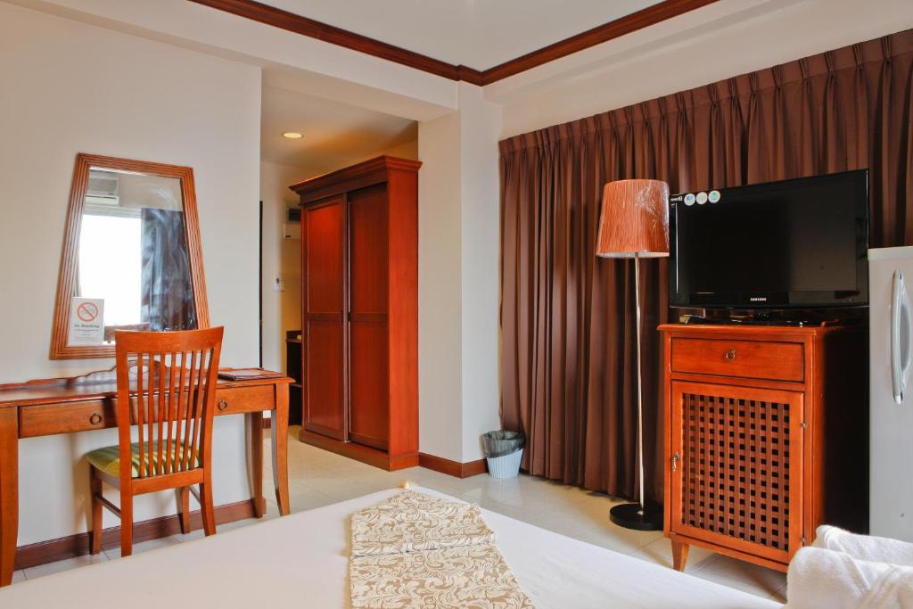 Двухместный (Улучшенный двухместный номер с 1 кроватью или 2 отдельными кроватями) отеля Inn House, Паттайя