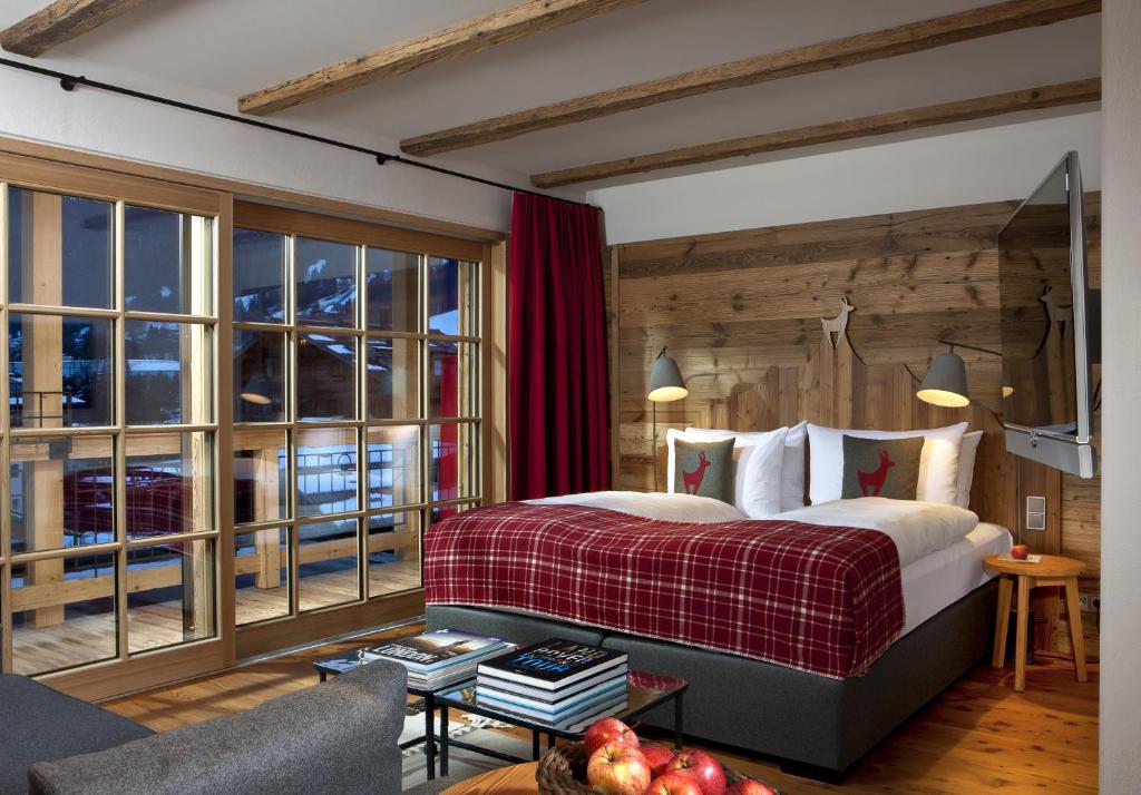 Двухместный (Номер-студио) отеля Hotel Kitzhof Mountain Design Resort, Кирхберг