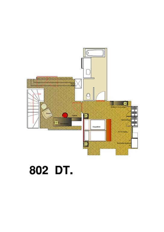 Апартаменты (Апартаменты с 1 спальней, террасой и видом на город), Singerstrasse 21/25 Apartments