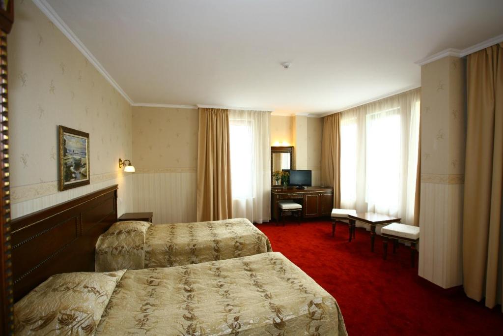 Двухместный (Двухместный номер с 1 кроватью или 2 отдельными кроватями) отеля Hotel Hanat, Святые Константин и Елена