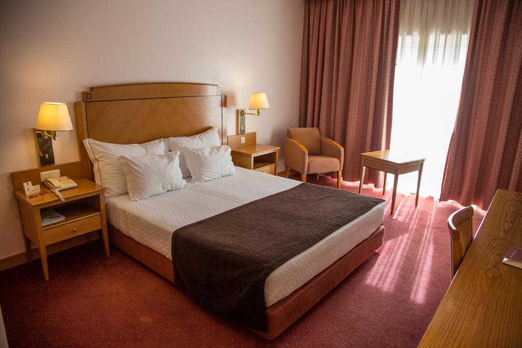 Двухместный (Двухместный номер с 1 кроватью и видом на реку) отеля Hotel Regua Douro, Ламегу