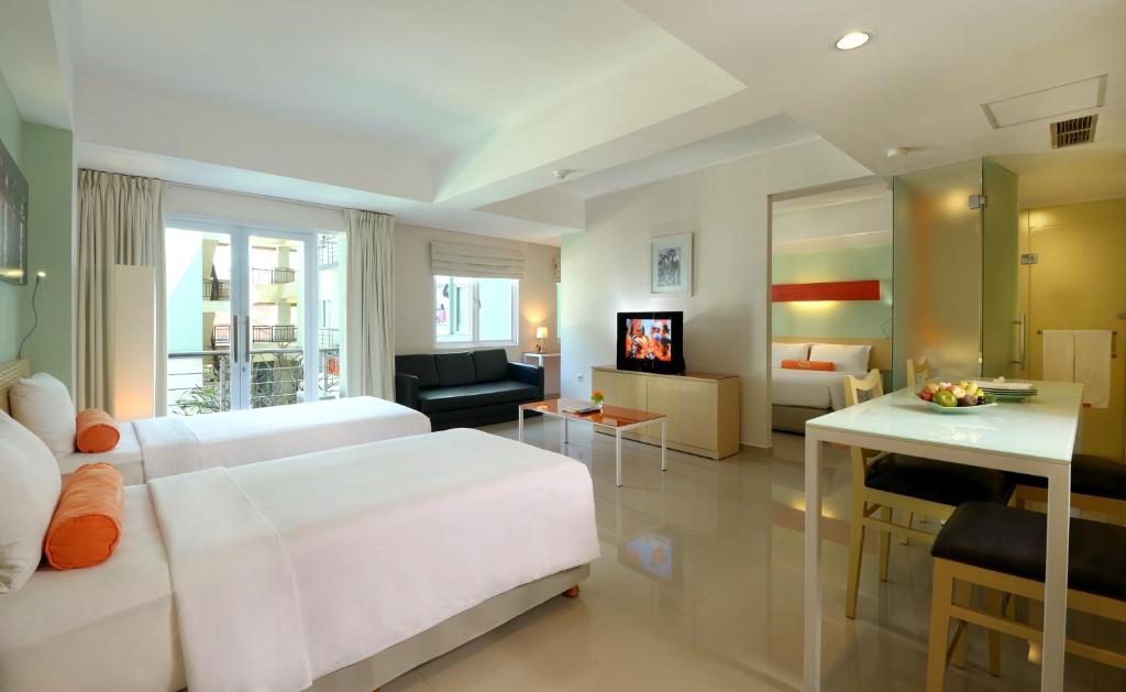 Семейный (Семейный номер HARRIS), Hotel & Residences Revierview Kuta - Associated HARRIS