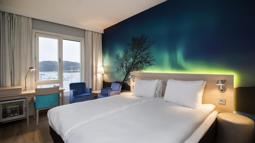 Двухместный (Двухместный номер бизнес-класса с 1 кроватью или 2 отдельными кроватями) отеля Thon Hotel Nordlys, Буде