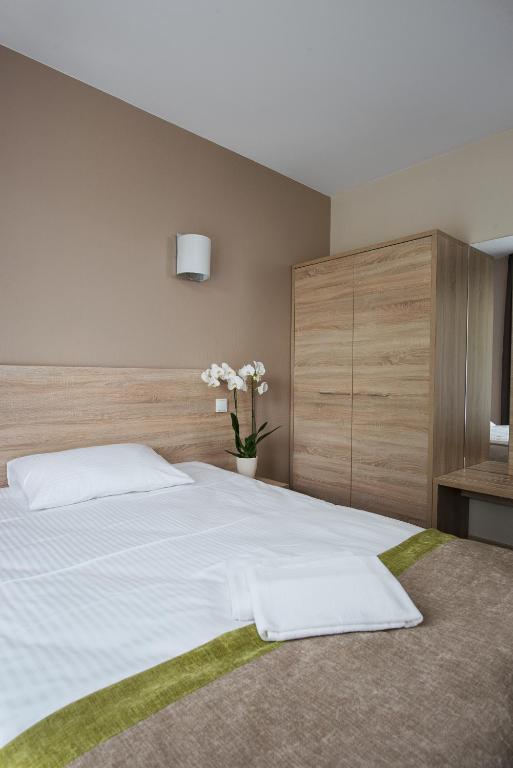 Двухместный (Двухместный номер с 2 отдельными кроватями) отеля Hotel Szafir, Ястшембя Гора