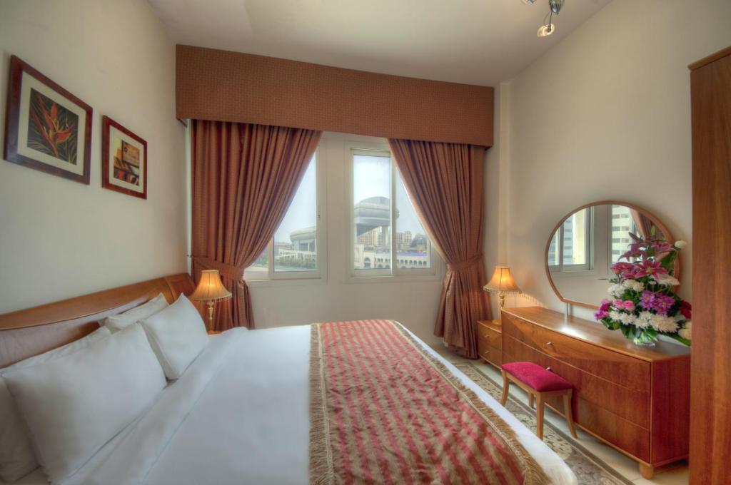 Апартаменты (Апартаменты Делюкс с 1 спальней) апарт-отеля La Villa Najd Hotel Apartments, Дубай