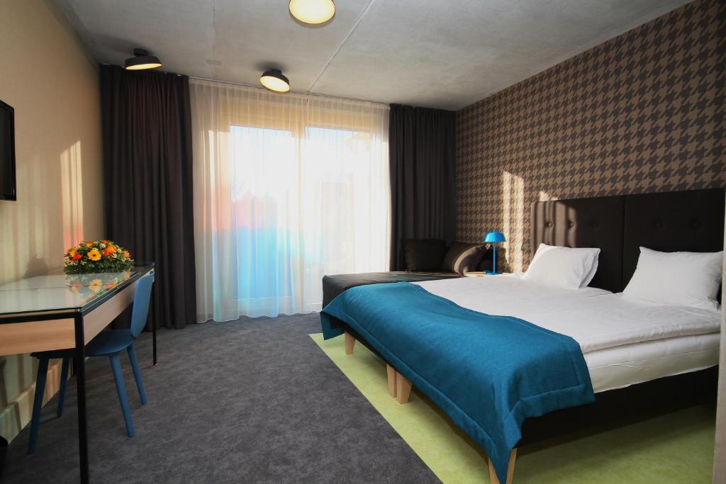 Двухместный (Стандартный двухместный номер с 1 кроватью или 2 отдельными кроватями) отеля Kurshi Hotel & Spa, Юрмала