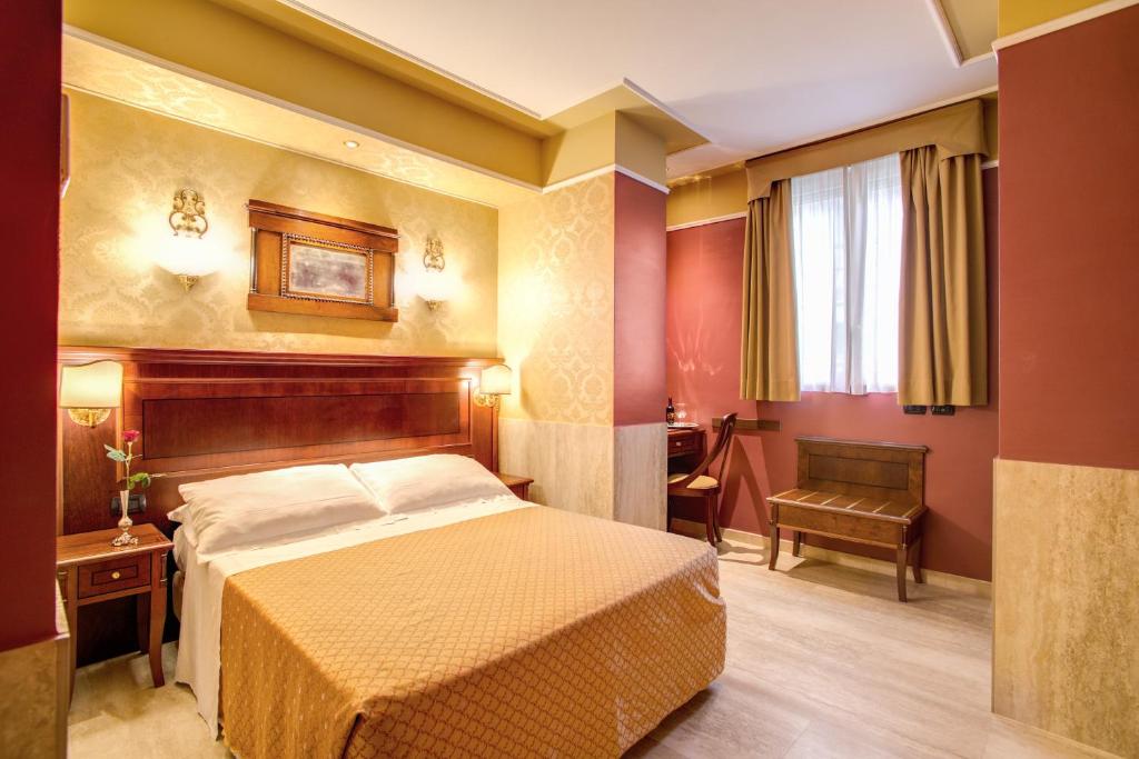 Двухместный (Двухместный номер с 1 кроватью или 2 отдельными кроватями) отеля Aurelius Art Gallery Hotel, Рим