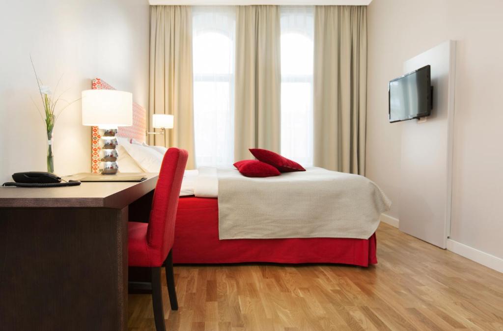Двухместный (Стандартный двухместный номер с 1 кроватью или 2 отдельными кроватями) отеля Elite Stadshotellet Karlstad, Карлстад