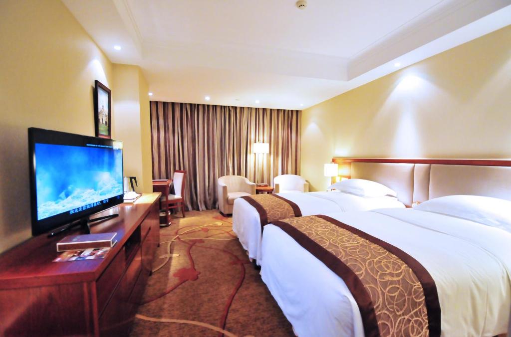 Двухместный (Стандартный двухместный номер с 2 отдельными кроватями) отеля Avic Hotel Beijing, Пекин