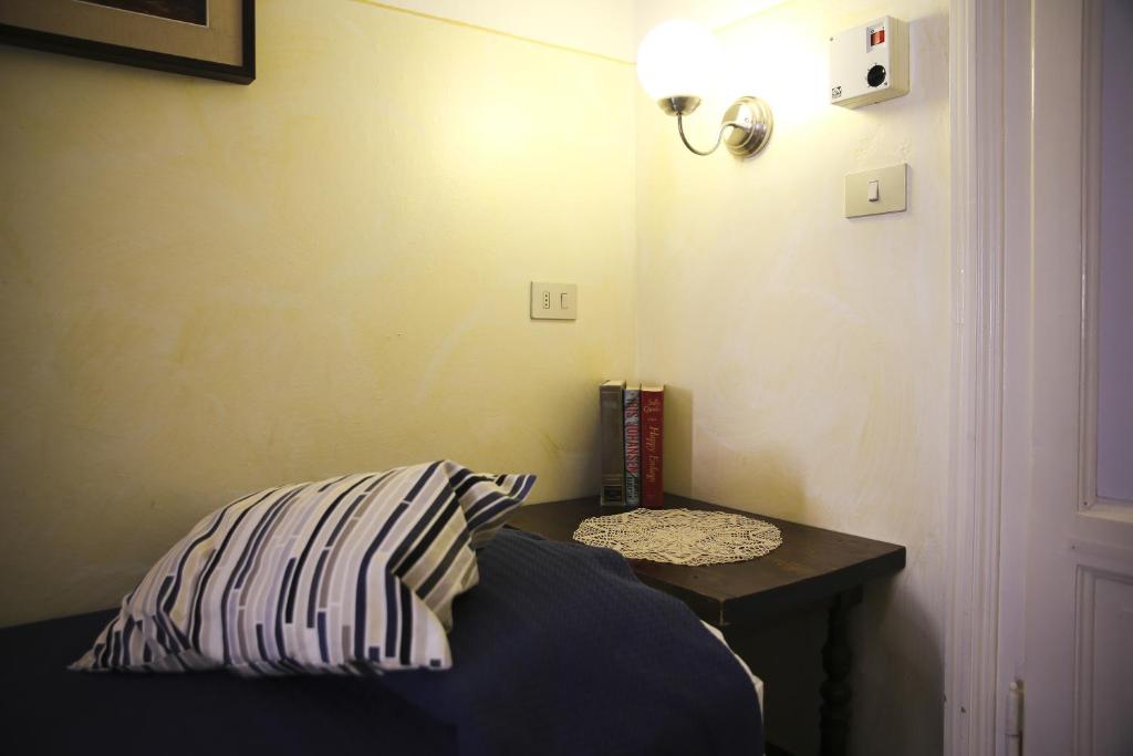 Одноместный (Одноместный номер с общей ванной комнатой) отеля Albergo Garisenda, Болонья