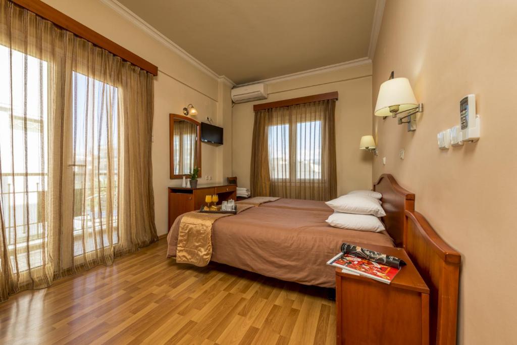Двухместный (Двухместный номер с 2 отдельными кроватями) отеля Lakonia Hotel, Спарта
