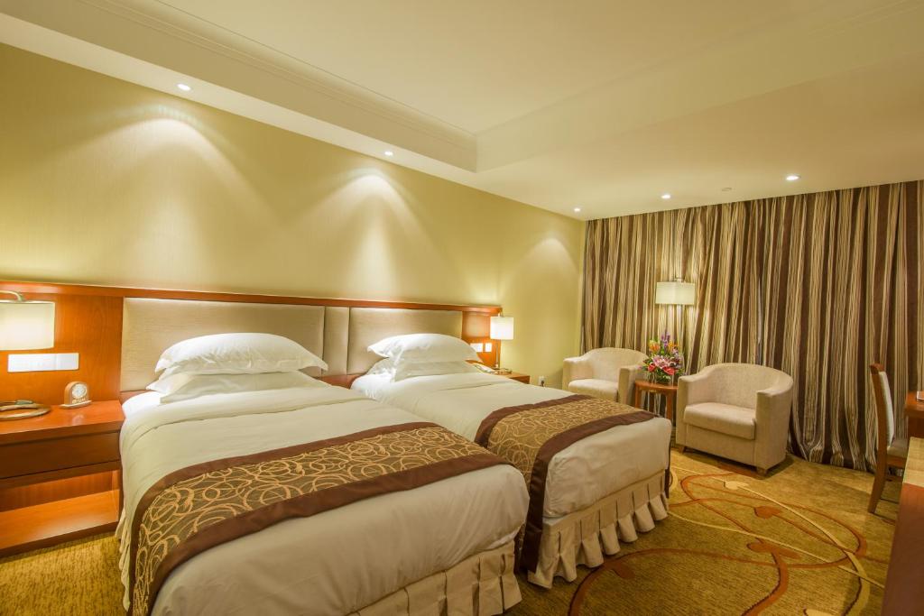 Двухместный (Двухместный номер бизнес-класса с 2 отдельными кроватями) отеля Avic Hotel Beijing, Пекин