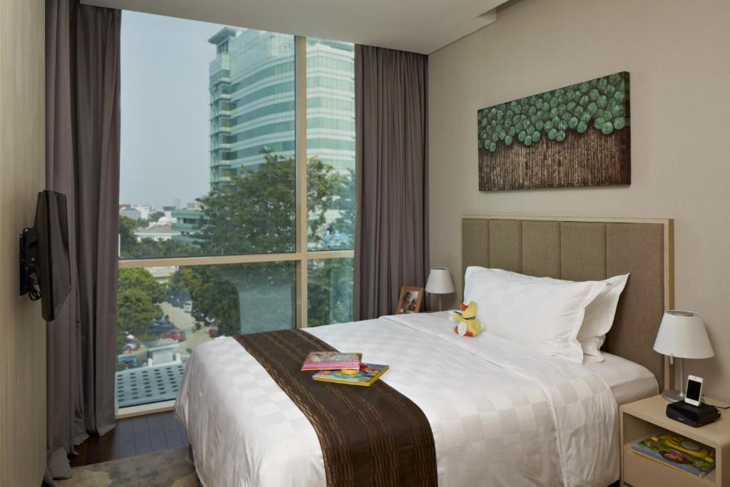 Апартаменты (Апартаменты с 3 спальнями) апарт-отеля Fraser Residence Menteng Jakarta, Джакарта