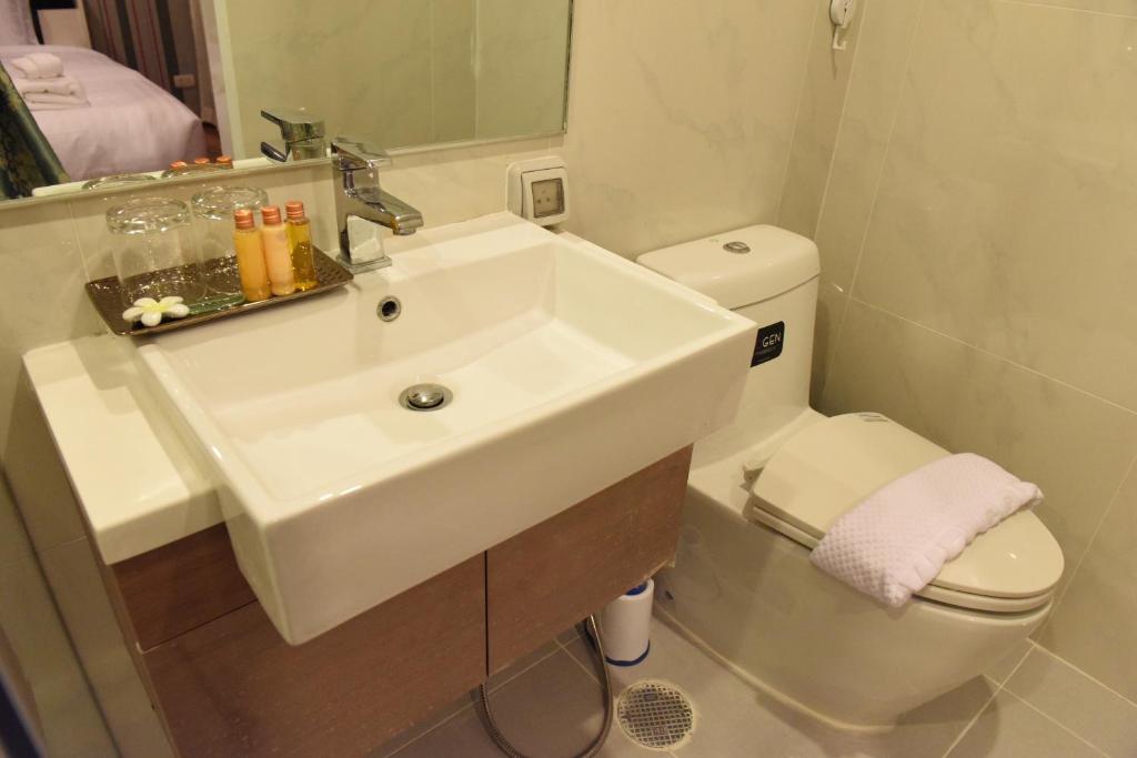 Апартаменты (Апартаменты с 2 спальнями и видом на бассейн D603), My Resort HuaHin by Grandroomservices