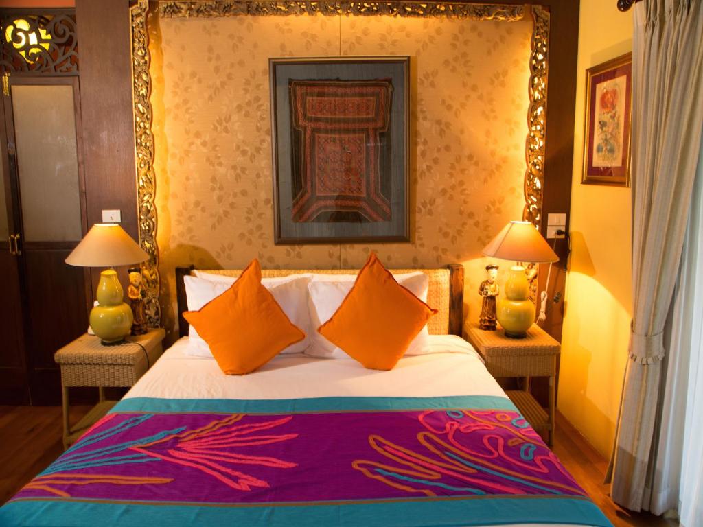 Двухместный (Oriental Deluxe Two Bedroom) курортного отеля Ndol Streamside Thai Villas, Сарабури