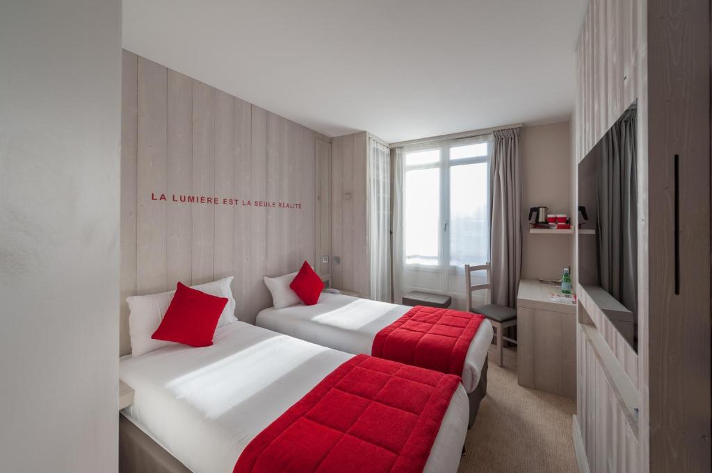 Двухместный (Стандартный двухместный номер с 2 отдельными кроватями) отеля Golden Tulip Bercy Gare de Lyon 209, Париж