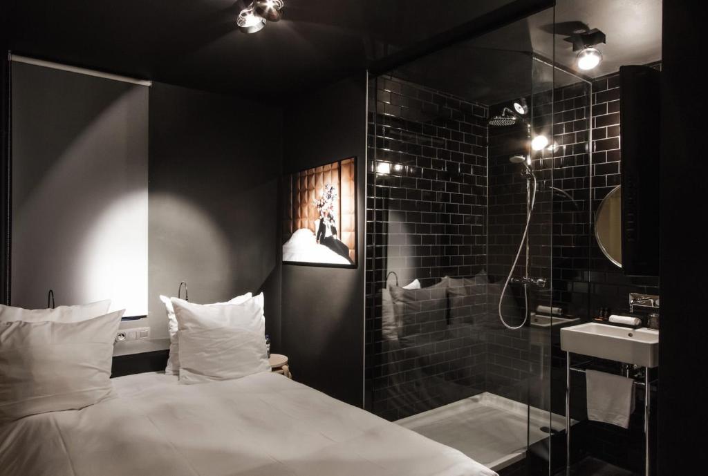 Двухместный (Небольшой двухместный номер с 1 кроватью) отеля HotelO Kathedral, Антверпен