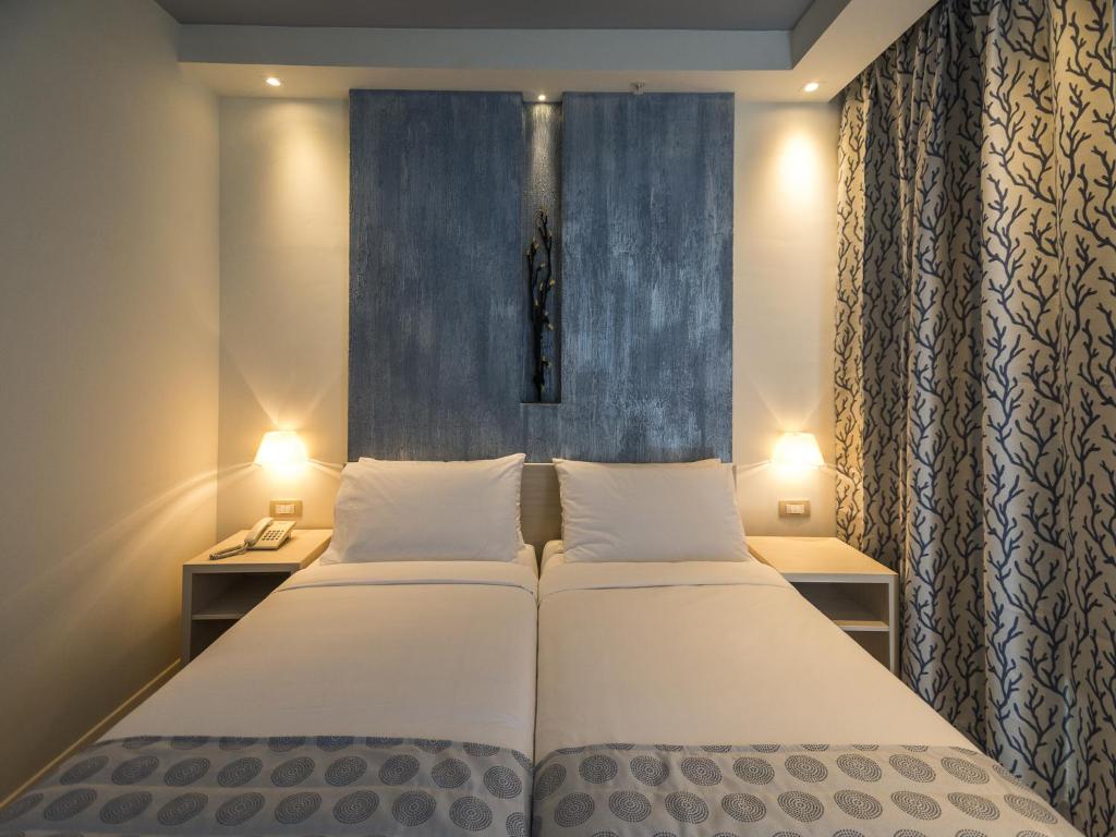 Двухместный (Специальное предложение - Двухместный номер с 2 отдельными кроватями и доступом в спа-центр) отеля Palmon Bay Hotel & Spa, Херцег-Нови