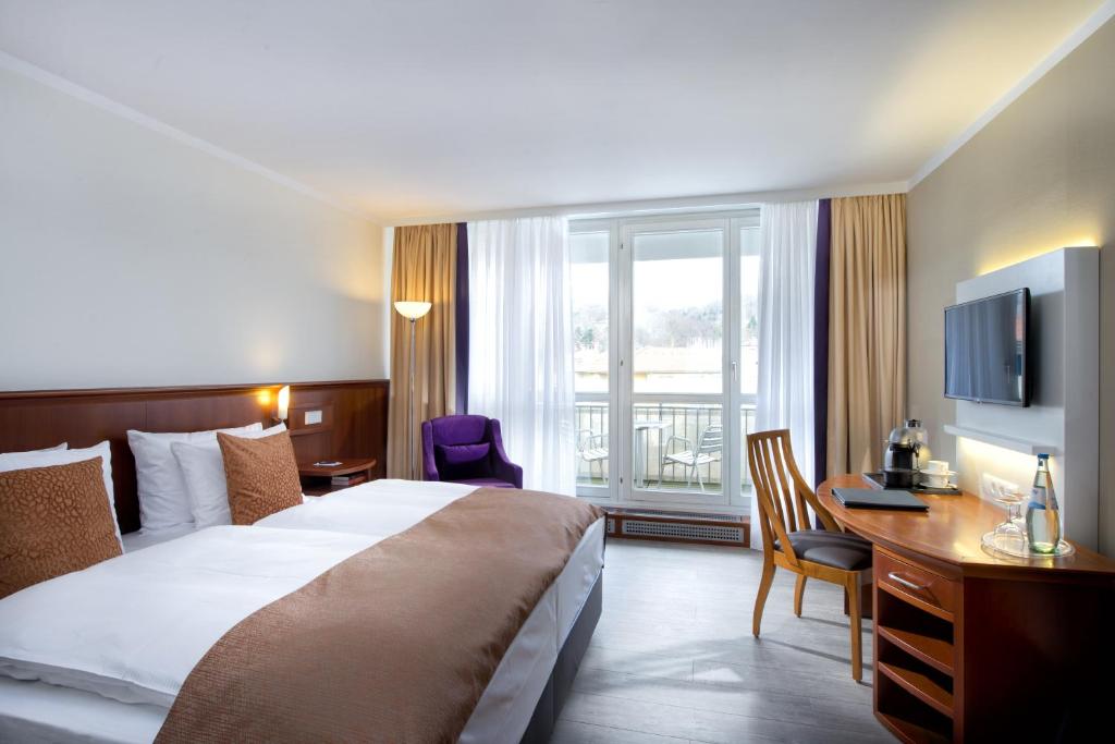 Двухместный (Двухместный номер бизнес-класса с 1 кроватью) отеля Radisson Blu Park Hotel & Conference Centre, Дрезден