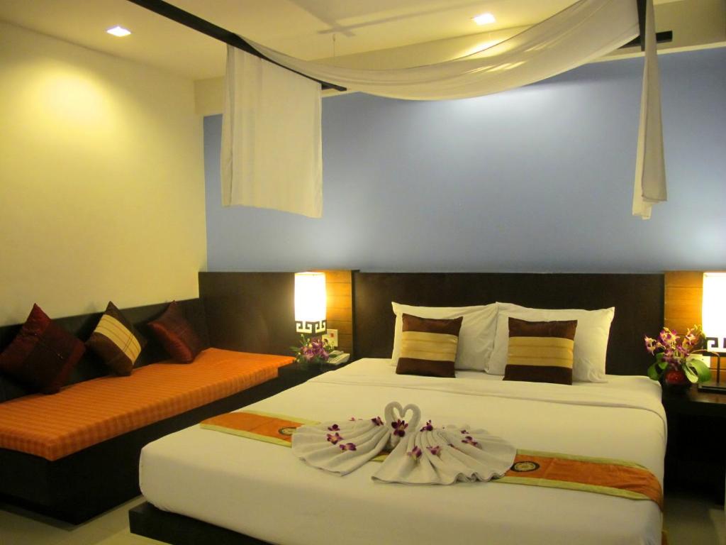 Двухместный (Двухместный номер Делюкс с 1 кроватью и доступом к бассейну) отеля Apasari Krabi, Краби