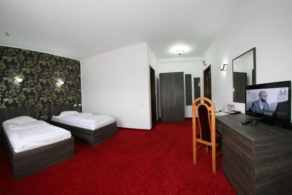 Двухместный (Двухместный номер Делюкс с 2 отдельными кроватями) отеля Hotel Rebis, Брэила