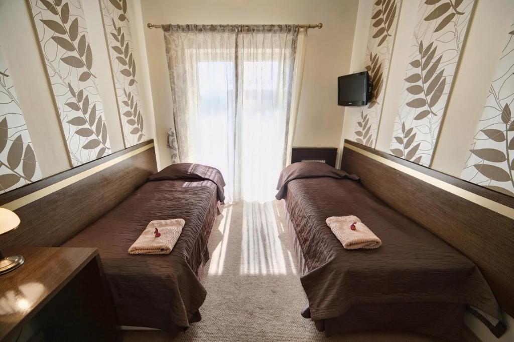 Двухместный (Двухместный номер с 2 отдельными кроватями) отеля Hotel Orlik, Крыница