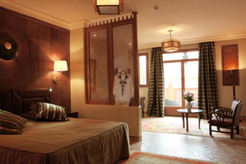 Двухместный (Двухместный номер Делюкс с 1 кроватью и видом на сад) отеля La Maison Arabe Hotel, Spa & Cooking Workshops, Марракеш