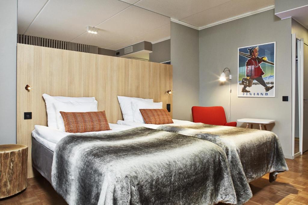 Двухместный (Стандартный двухместный номер с 2 отдельными кроватями) отеля Original Sokos Hotel Vaakuna Rovaniemi, Рованиеми