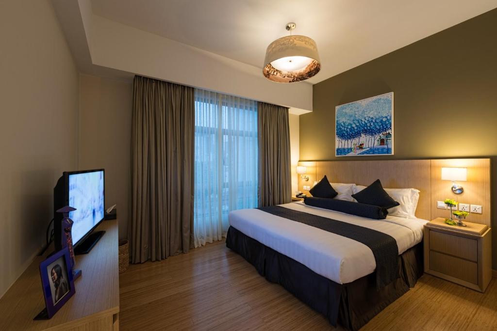 Апартаменты (Представительские апартаменты с 3 спальнями (для 6 взрослых).) апарт-отеля Somerset Ho Chi Minh City, Хошимин