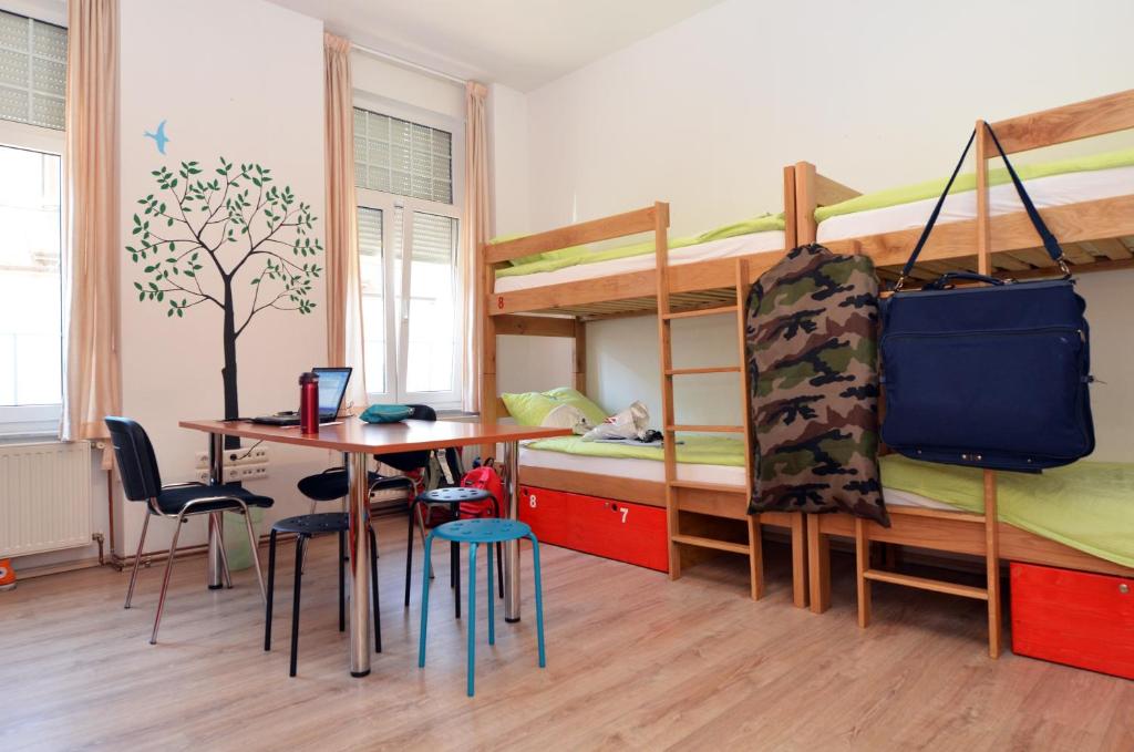 Номер (Односпальная кровать в 8-местном общем номере), Hostel Temza