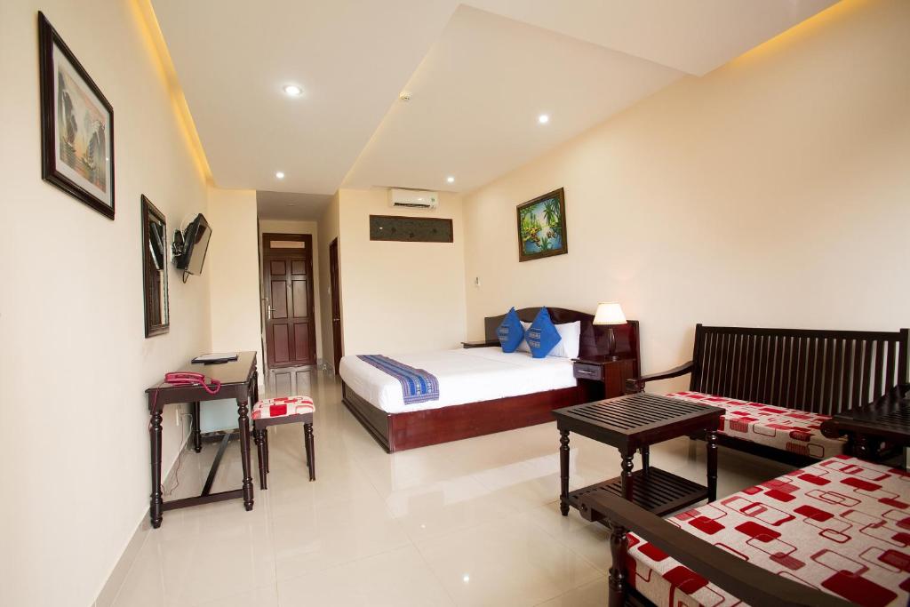 Двухместный (Двухместный номер Делюкс с 1 кроватью или 2 отдельными кроватями) курортного отеля Palmira Beach Resort & Spa, Фантхьет
