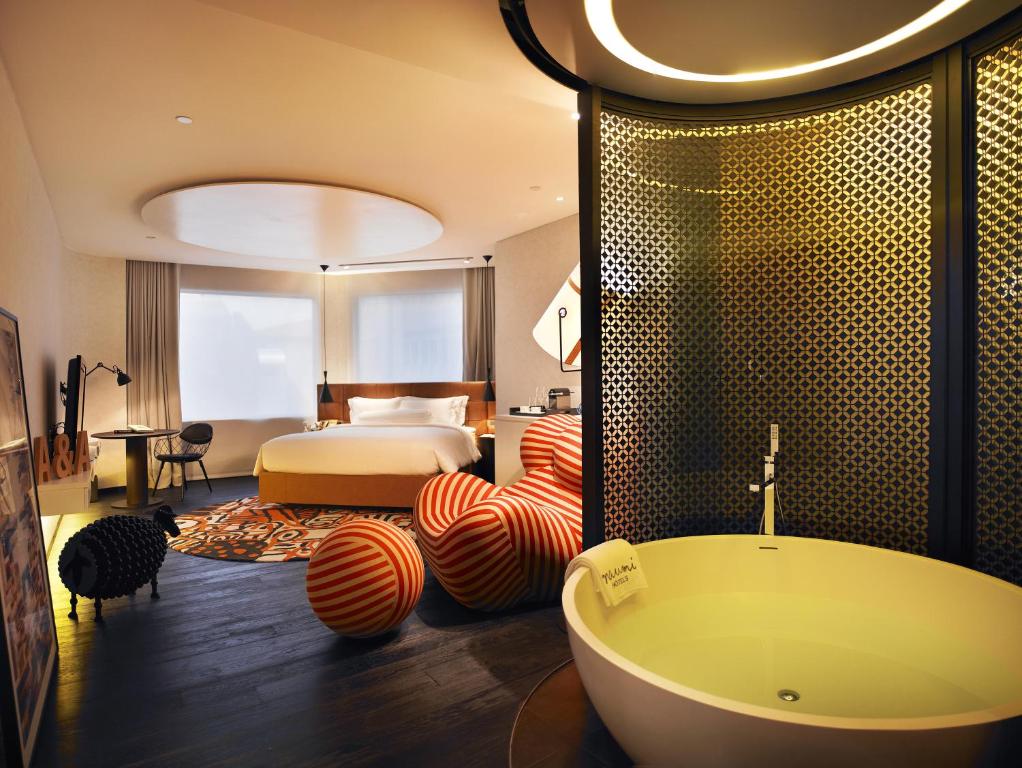 Двухместный (Designer Room - Eden & Nirwana) отеля Naumi Hotel, Сингапур (город)