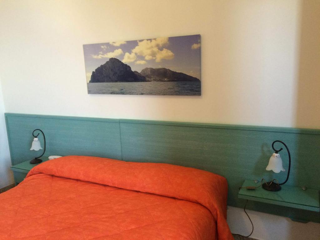 Двухместный (Двухместный номер с 1 кроватью с видом на море) отеля Da Giorgio, Капри
