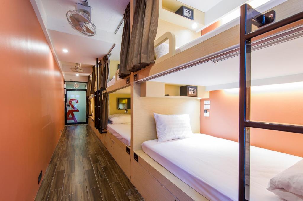 Номер (Кровать в общем 8-местном номере для женщин), Matchbox Bangkok Hostel