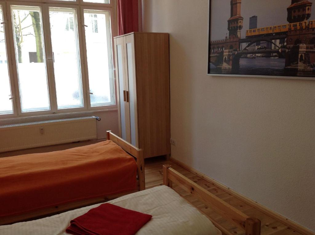 Двухместный (Двухместный номер с 2 отдельными кроватями и общей ванной комнатой) апартамента Apartment Schulz, Берлин