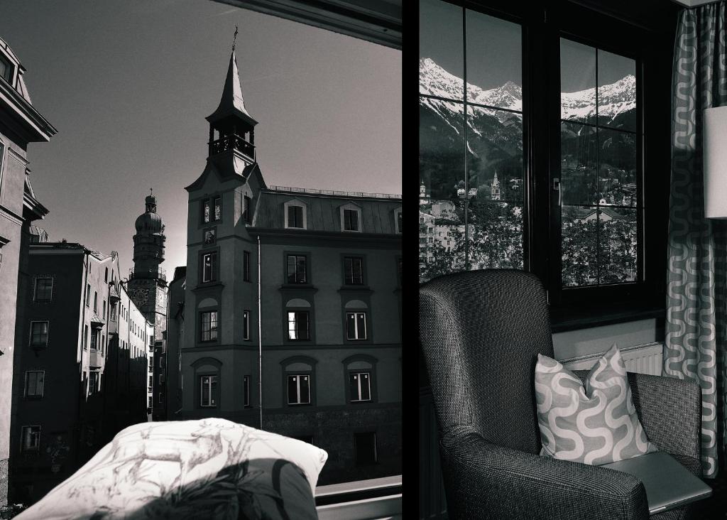 Одноместный (Одноместный номер Делюкс) отеля Hotel Innsbruck, Инсбрук